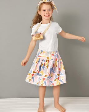 Jupe en Coton #1 | Burda Kids 1 2019 | Patron de couture PDF