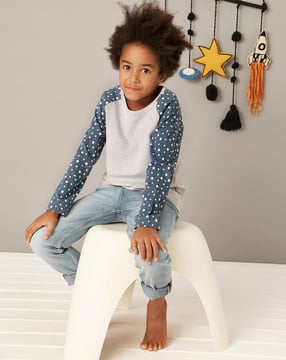 T-shirt en Jersey #7  A | Burda Kids 1 2019 | Patron de couture PDF