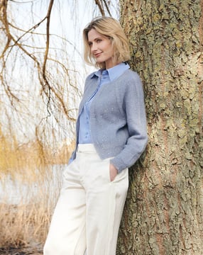 Top-down-vest #11 | burda breien nr 04 - 2022 | PDF breipatronen