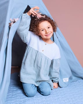 Blusa de popelín #19 | Burda Lors mejores baby y kids 03/23 | En PDF