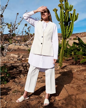 Jacquard Chaleco 101  B | Burda Style 06/22 | Patrón de costura PDF