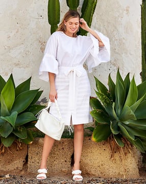 Seersucker Falda 104 | Burda Style 06/22 | Patrón de costura PDF