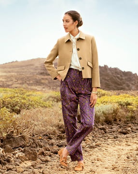 Algodón Pantalón 103 | Burda Style 08/22 | Patrón de costura PDF