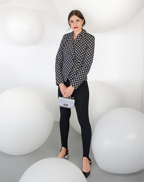 Jacquard Blazer 112 | Burda Style 08/22 | Patrón de costura PDF