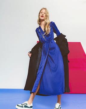 Robe en polyester n°121 B | Burda Style 01/23 | Patron de couture PDF