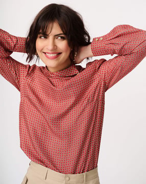 Silk Blouse 118 | Burda Style 04/23 | PDF Sewing Pattern