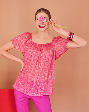 PDF-symønster - Burda 109 - Bluse - Dame