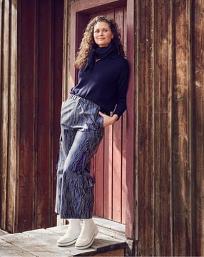 Cotton Trousers 107 | Burda Style 08/23 | PDF Sewing Pattern