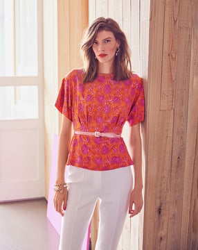 Cotton Blouse 104 | Burda Style 02/24 | PDF Sewing Pattern