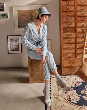 Cotton Blouse 108 | Burda Style 03/24 | PDF Sewing Pattern
