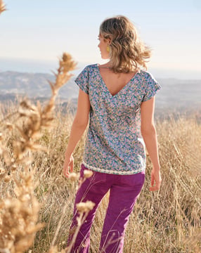 Polyester Top 117  B| Burda Style 04/24 | PDF Sewing Pattern