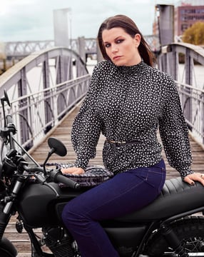 PDF-symønster - Burda 116 - Bluse - Dame