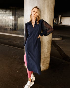 Viscose Dress 105 | Burda Style 11/24 | PDF Sewing Pattern