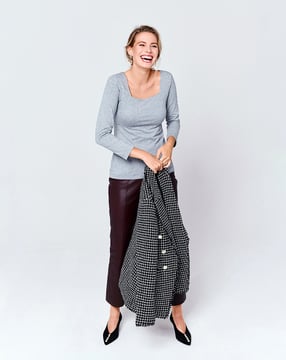 PDF-symønster - Burda BS2601127 - Shirt - Dame