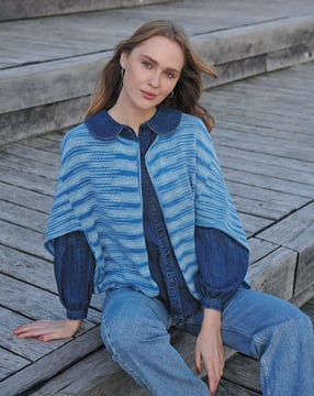 Oversized vest #17 | burda breien nr 02 - 2022 | PDF breipatronen