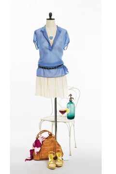 Drawstring Blouse 07/2010 | PDF Sewing Pattern