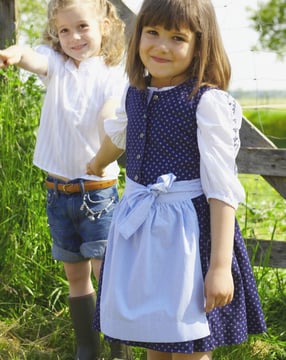 Dirndl para criança #143 | Burda Style 09/2010 | Molde de costura PDF