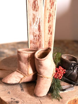Botas em pele para criança #137 | Burda Style 12/2010 | Molde de costura PDF