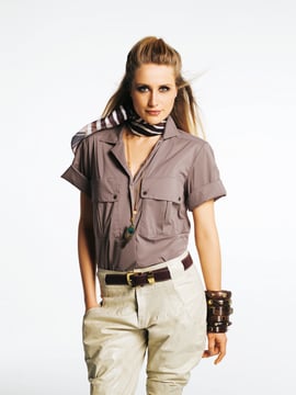 Safari Blouse with Pockets 02/2011 | PDF Sewing Pattern