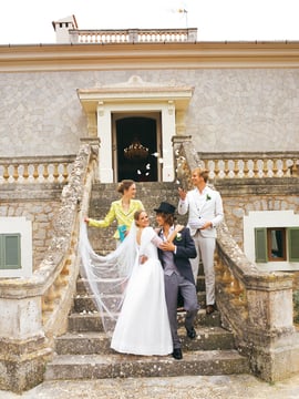 Wedding Dress with Satin Collar Detail 03/2011 | PDF Sewing Pattern