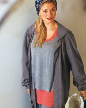 Layered Long Sleeve Shirt (Plus Size) 04/2011 | PDF Sewing Pattern