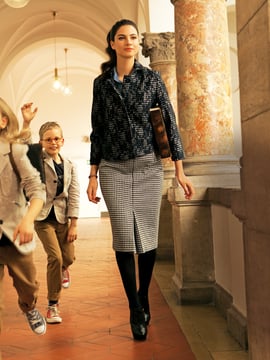 Houndstooth Skirt 08/2011 | PDF Sewing Pattern