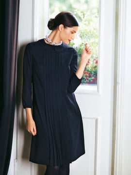 Dress with Peter Pan Collar and Pin Tucks 10/2011 | PDF Sewing Pattern
