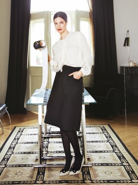 Knee Length A Line Skirt 10/2011 | PDF Sewing Pattern