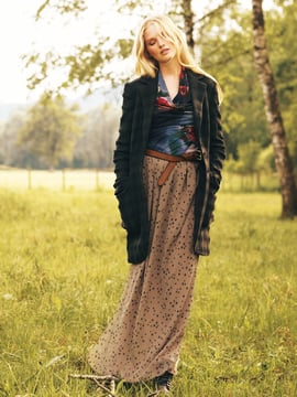 Long Print Skirt 11/2011 | PDF Sewing Pattern