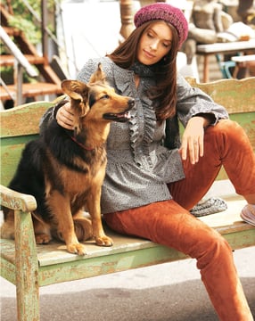 Soft Leather Pants (Plus Size) 11/2011 | PDF Sewing Pattern