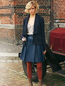 Leather Skirt 12/2011 | PDF Sewing Pattern
