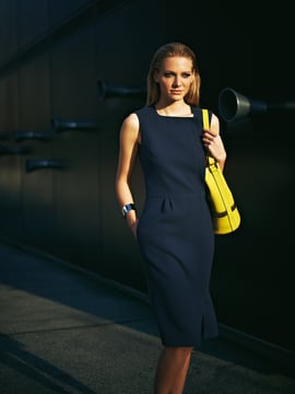 Vestido #110 | Burda Style 02/2012