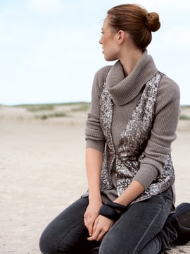 Sequined Waistcoat 11/2012 | PDF Sewing Pattern