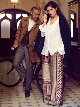 Pantalón Plus #136 | Burda Style 08/2013 | Patrón de costura PDF