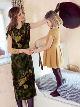 Vestido de terciopelo #109 | Burda Style 09/2013 | Patrón de costura PDF