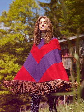 Poncho #116 | Burda Style 10/2013 | Patrón de costura PDF