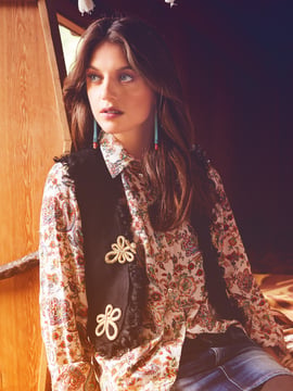 Chaleco #132 | Burda Style 10/2013 | Patrón de costura PDF
