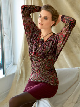 Suéter #119 | Burda Style 12/2013 | Patrón de costura PDF