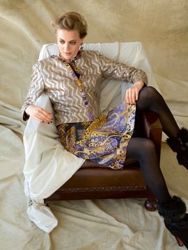 Falda #126 | Burda Style 12/2013 | Patrón de costura PDF