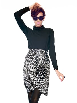 Falda cruzada #115 | Burda Style 01/2014 | En PDF