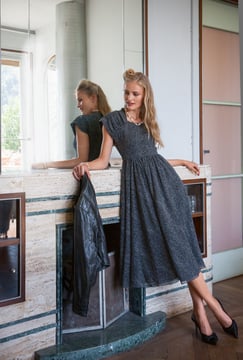 Vestido Vintage #126 | Burda Style 01/2015 | Patrón de costura PDF
