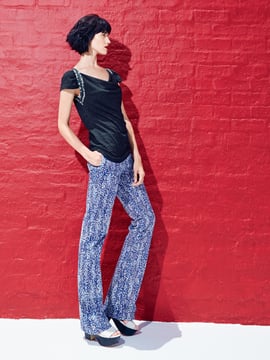 Pantalón evasé #105 | Burda Style 06/2014 | Patrón de costura PDF