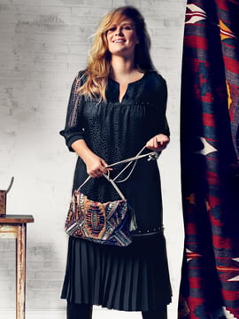 Vestido Plus #136 | Burda Style 09/2014 | Patrón de costura PDF