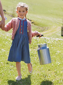 Dirndl (vestido estilo tirolés) para niña #143 | Burda Style 09/2014 | Patrón de costura PDF