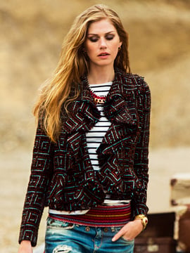 Chaqueta #122 | Burda Style 10/2014 | Patrón de costura PDF