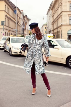 Abrigo #102 | Burda Style 01/2015 | Patrón de costura PDF