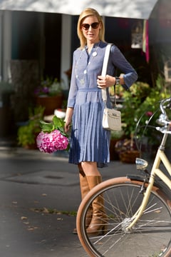 Pleated Placket Dress 02/2015 | PDF Sewing Pattern