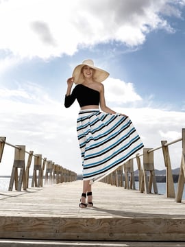 Falda #117 | Burda Style 04/2015 | Patrón de costura PDF