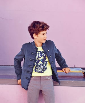 Chaqueta para muchacho #134 | Burda Style 06/2015 | Patrón de costura PDF