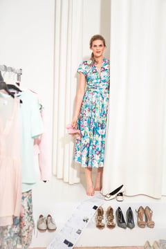 Vestido  #110 | Burda Style 07/2015 | Patrón de costura PDF